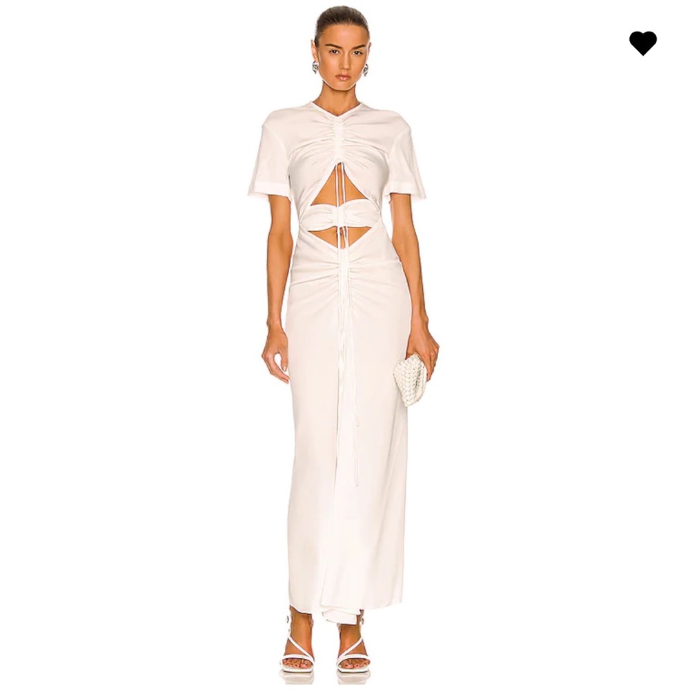 Christopher Esber White Dress with tags brand new